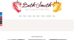 Desktop Screenshot of bethsmithspinning.com